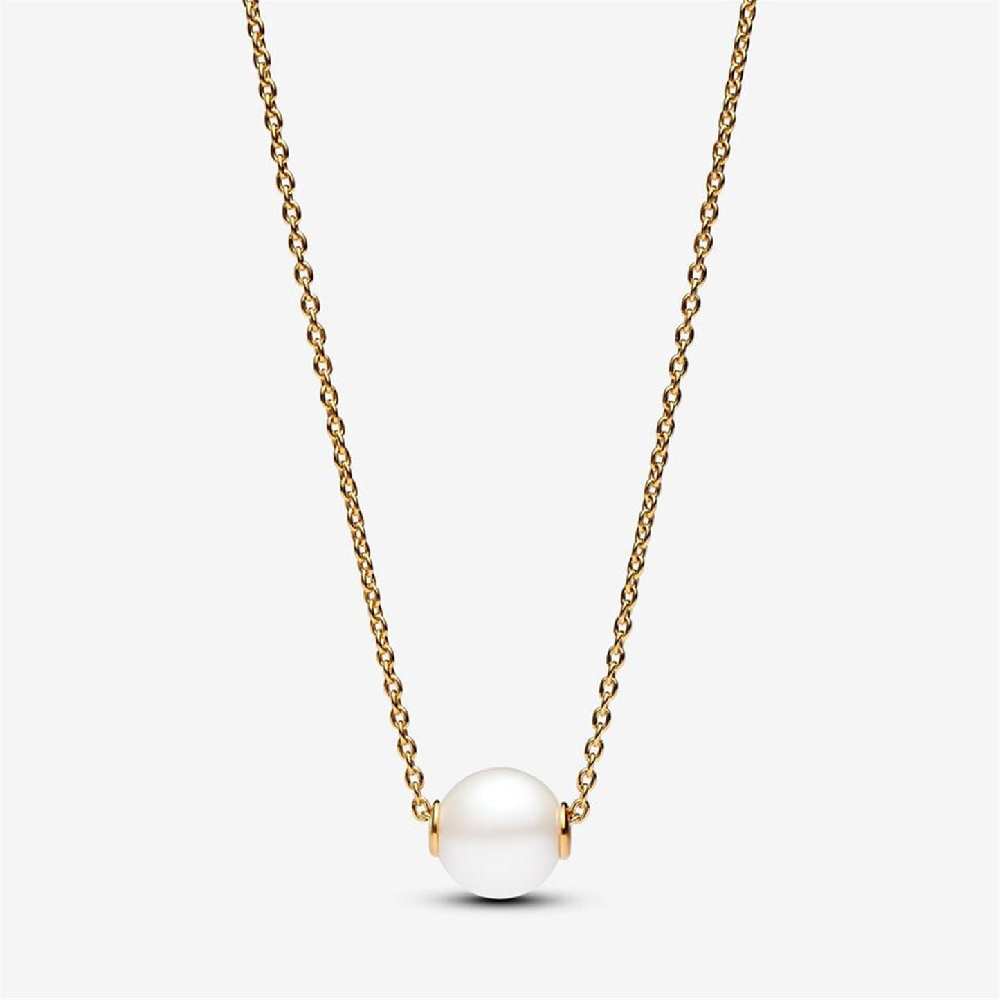 925 Sterling Silver Treated Freshwater Cultured Pearl Collier Necklace