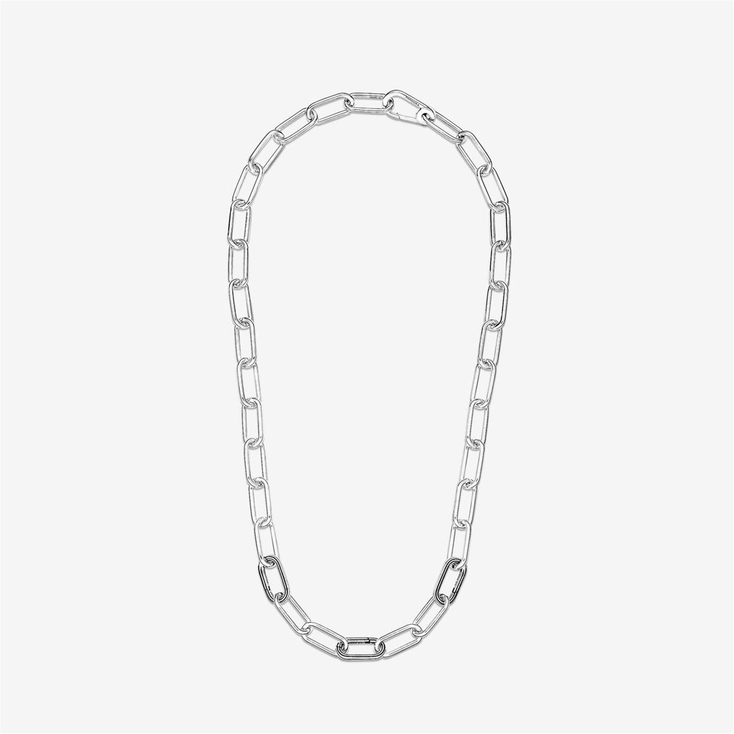 925 Sterling Silver ME Link Chain Necklace