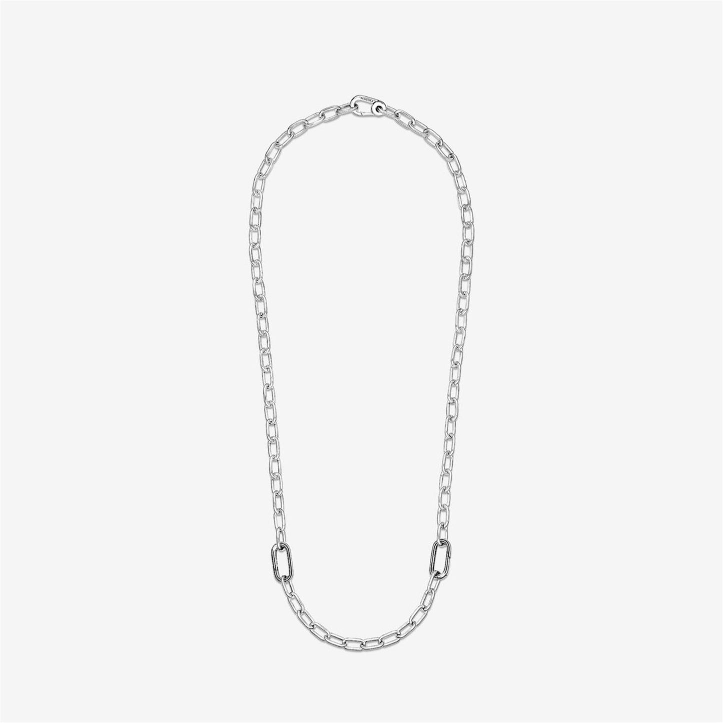 925 Sterling Silver ME Small-Link Chain Necklace