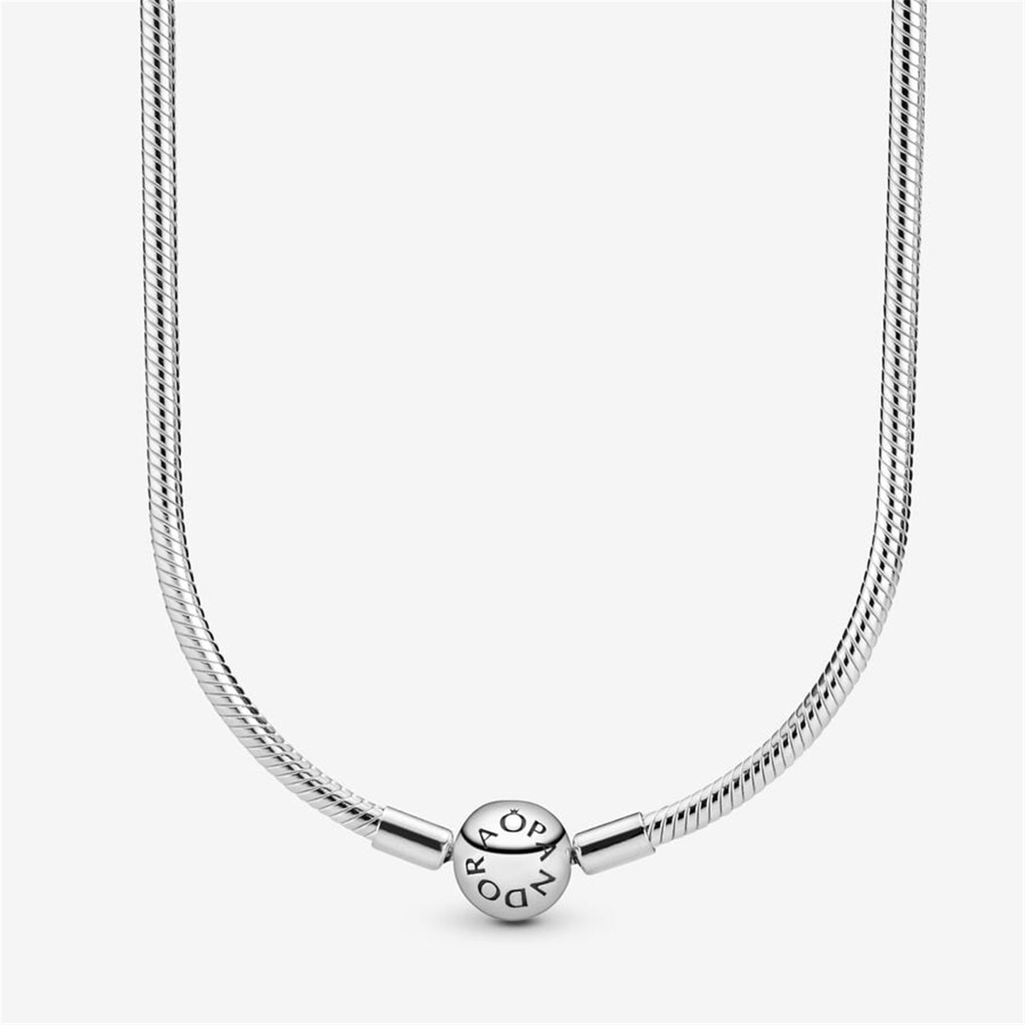 925 Sterling Silver Moments Snake Chain Necklace