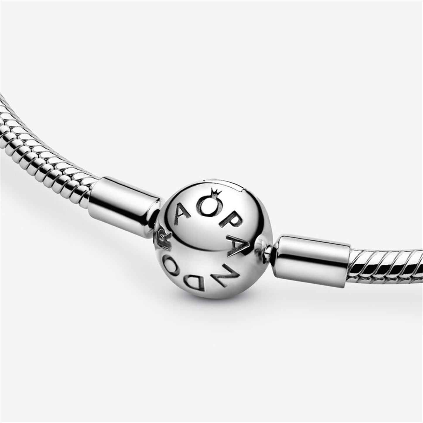 925 Sterling Silver Moments Snake Chain Necklace