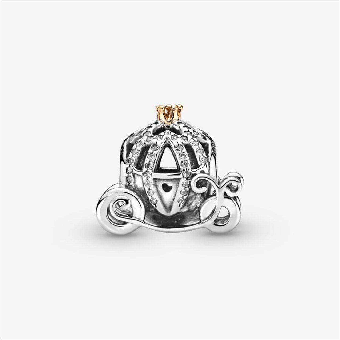 925 Sterling Silver Disney, Cinderella's Pumpkin Coach Charm