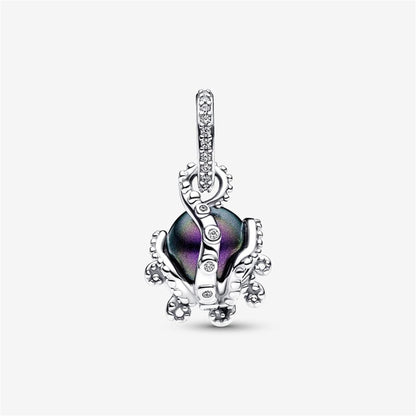 925 Sterling Silver Disney The Little Mermaid Ursula Dangle Charm